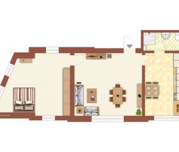 - 2 - Raumwohnung in Pirna "Rollstuhlgerecht" - Photo 3