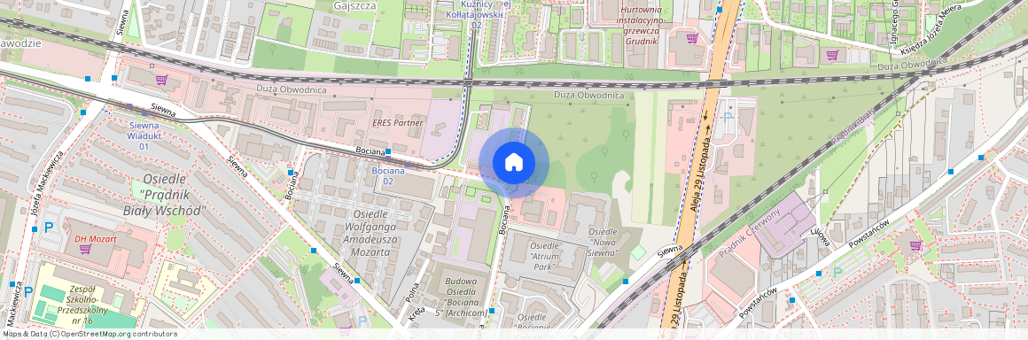 ul. Bociana, Prądnik Biały, Prądnik Biały, Kraków, małopolskie