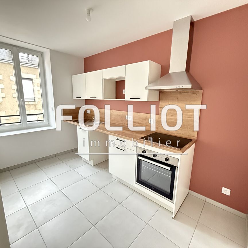 À louer : Appartement 3 pièces à Fougères - Photo 1