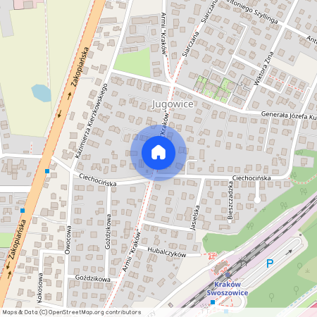 ul. Armii Krajowej, Jugowice, Swoszowice, Kraków, małopolskie
