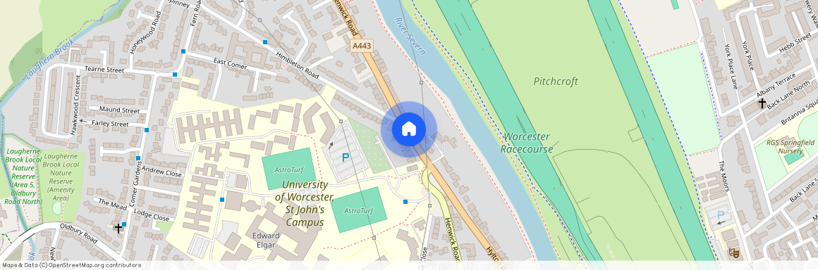 City centre, wr2 5pd, Worcester