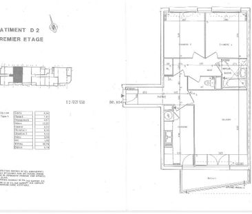 Appartement T3 à louer - 62 m² - Photo 3