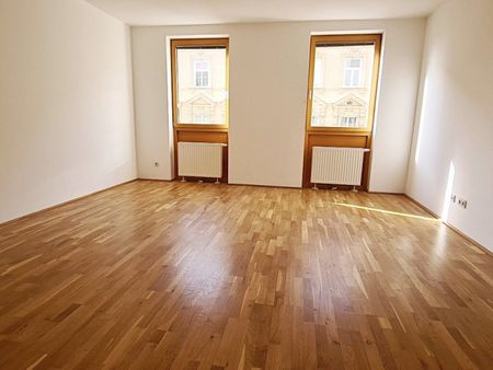 MOSSBACHERGASSE, sonnige 63 m² Neubau mit 12 m² Loggia/Terrasse, Wohnküche, 1 Zimmer, Wannenbad, Parketten, 3. Liftstock - Photo 4