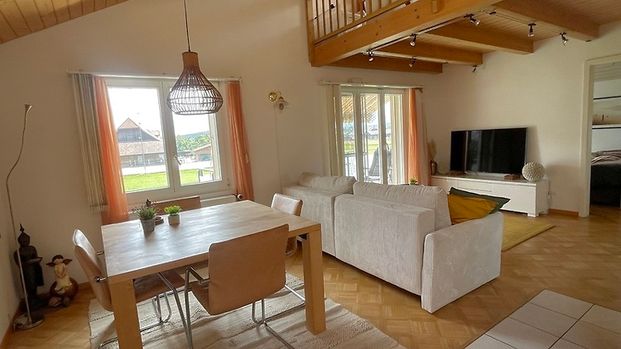 3½ Zimmer-Wohnung in Oppligen (BE), möbliert, auf Zeit - Photo 1