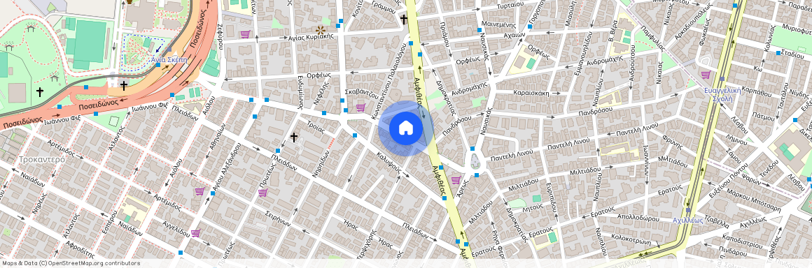 Λεωφόρος Στρατού, 20, Θεσσαλονίκη Ελλάδα, 54640, Αγία Τριάδα (Φάληρο - Ιπποκράτειο)