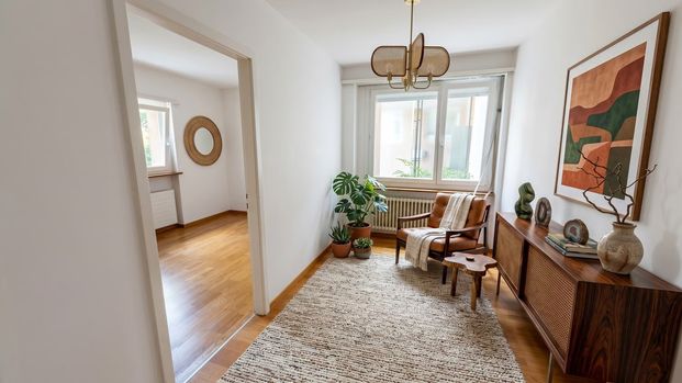 2 Zimmer, 55 m², EG - Foto 1