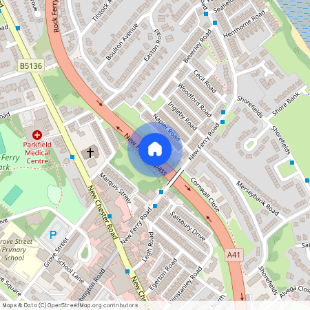 New Ferry Rd, Birkenhead, CH62