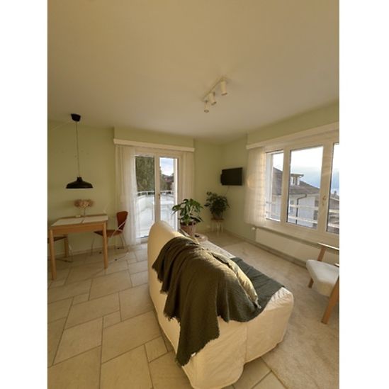 2½ Zimmer-Wohnung in Brent (VD), möbliert, auf Zeit - Photo 1