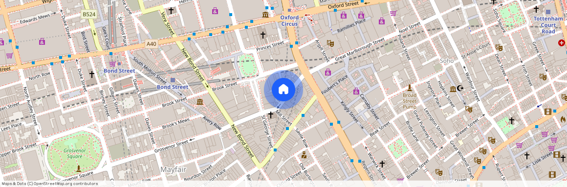 Maddox Street, Mayfair, London, W1S