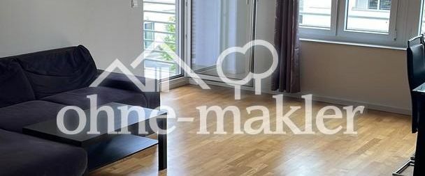 Möblierte 2-Zimmer-Wohnung mit EBK, Fußbodenheizung, für ein Jahr mit Verlängerungsoption - Photo 1