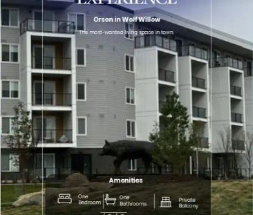 Orson at 265 Wolf Willow Blvd, 2 Parking stalls included — 1 Bedroo... - Photo 1