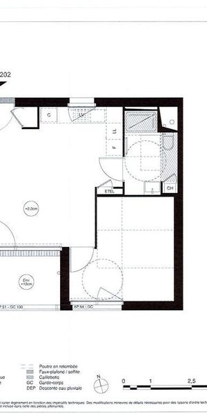 Location Appartement 2 pièces 41m² ST NAZAIRE 44600 - Photo 2