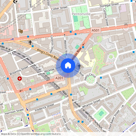 Penton Rise, King's Cross, London, WC1X