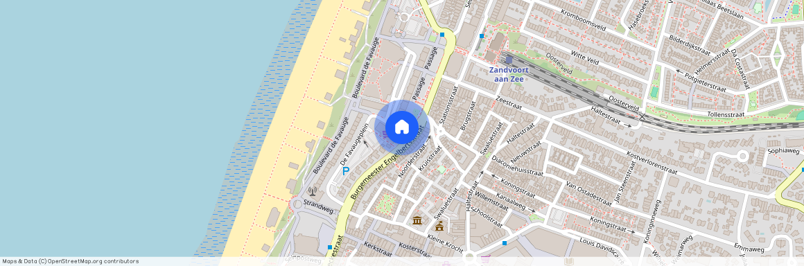 Boulevard Midden, 2042 KR, Passage, Zandvoort