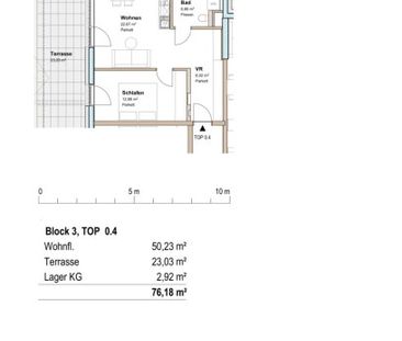 Neubau-Kleinwohnung mit ca. 50 m² + 23,03 m² Terrasse -Mietbeginn c... - Photo 4
