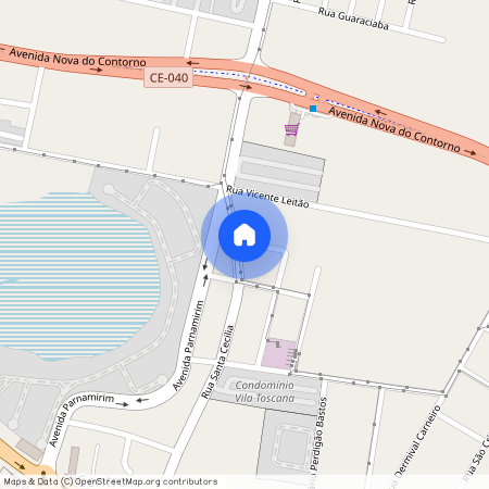 Rua Santa Cecília, 660, Centro, Eusébio, Ceará, 61760105