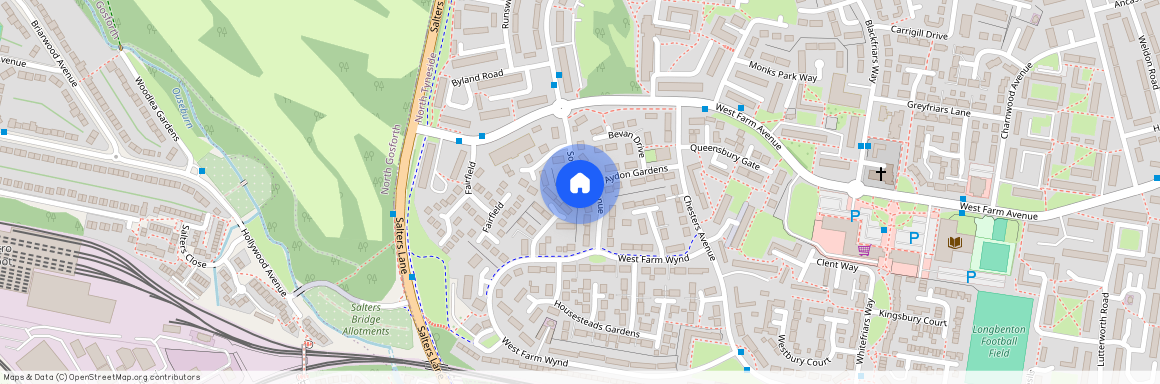 Somervyl Avenue, Longbenton, Newcastle upon Tyne