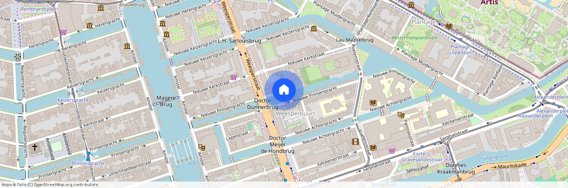 Nieuwe Prinsengracht 81-F, Weesperbuurt, 1018VR, Amsterdam