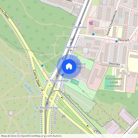 Aleja Gen. Józefa Hallera, Brzeźno, Gdańsk, pomorskie