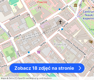 Do wynajęcia 2-pokojowe mieszkanie 61 m²– ul. Tamka, Powiśle, Warszawa - Zdjęcie 1