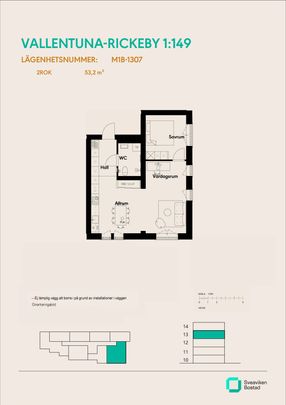 Mörbyvägen 1B - Photo 1