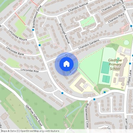 Chandos Walk, Leeds, West Yorkshire, UK, LS8