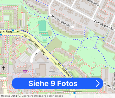 Helle 3-Zimmer-Wohnung mit Balkon und Aufzug in Neuperlach! - Foto 1