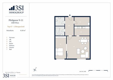 Sanierter Erstbezug mit Blick in den begrünten Innenhof in absoluter Ruhelage - Photo 2