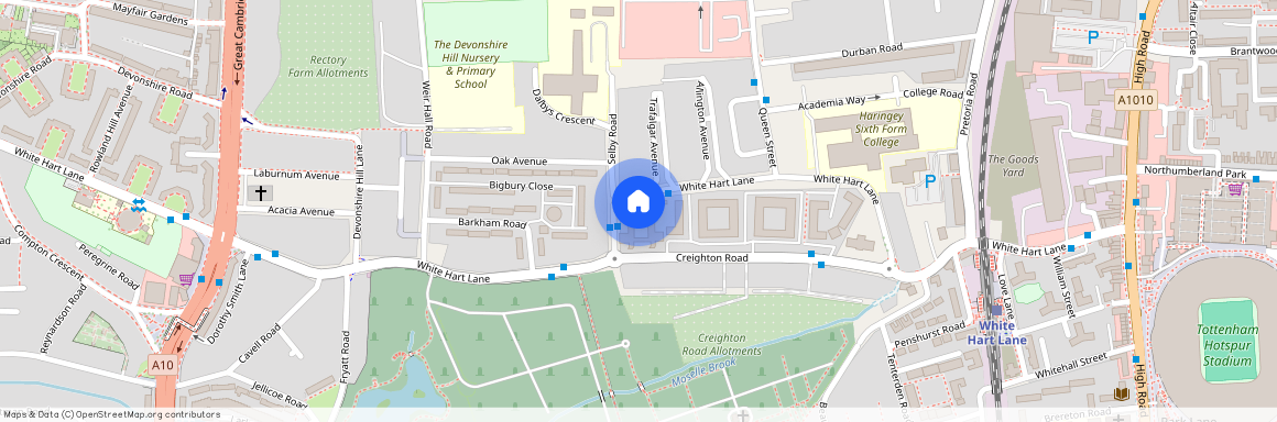 Somerset Gardens, N17, London