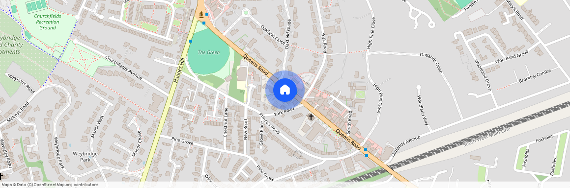 Queens Road, Weybridge, Surrey, KT13