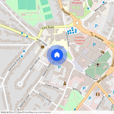 High Green Court, Cannock