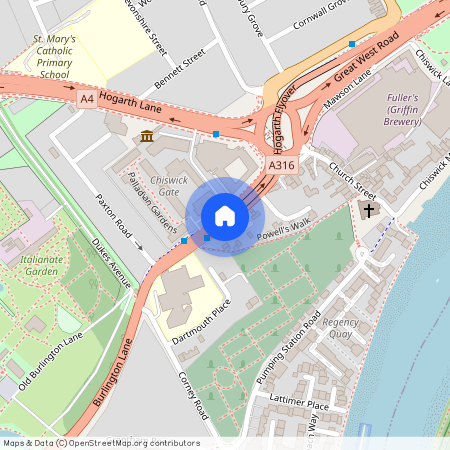 Langham Place, Chiswick, W4, London