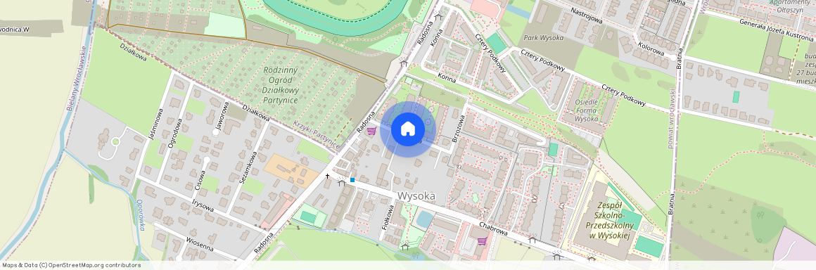 ul. Motylkowa, Wysoka, Kobierzyce, wrocławski, dolnośląskie