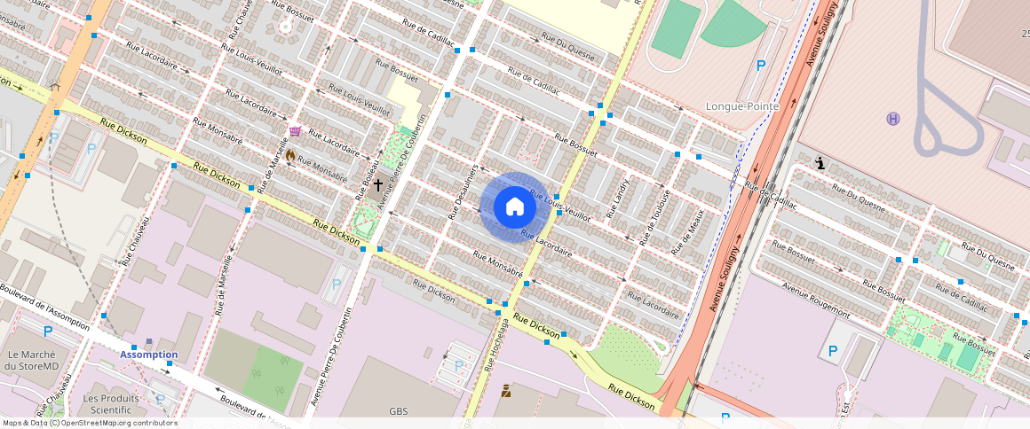 ** Rue Lacordaire, Mercier-Hochelaga-Maisonneuve, Mercier-Hochelaga-Maisonneuve, Ile de Montréal, H1N 2K7