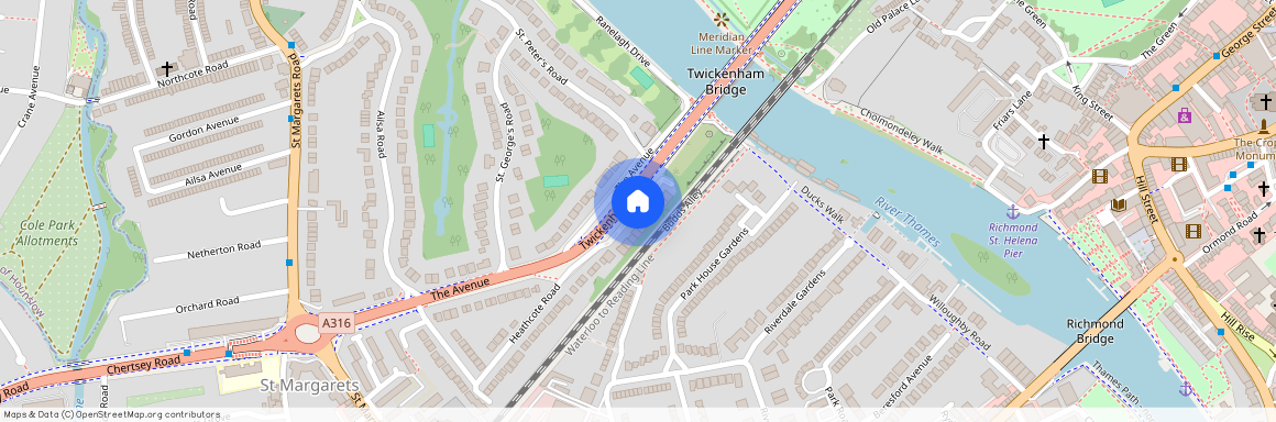 Heathcote RoadTwickenham, London TW1 1SD