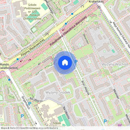 ul. Braci Wagów, Natolin, Ursynów, Warszawa, mazowieckie