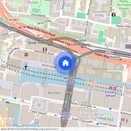 West India Quay, Canary Wharf, E14