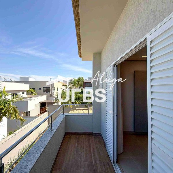 Condomínio Fechado, 334 m², 4 qts, 4 banh., 4 vagas, Alphaville Flamboyant Residencial Araguaia - Foto 1