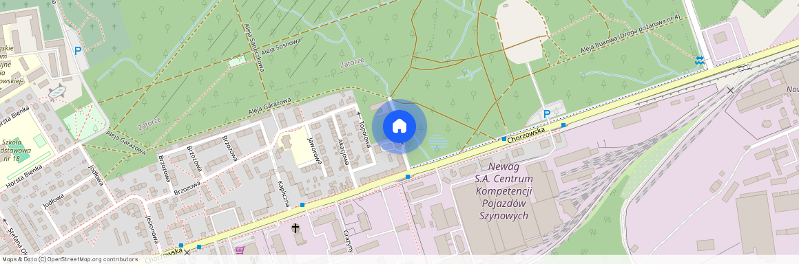 ul. Dębowa, Baildona, Gliwice, śląskie