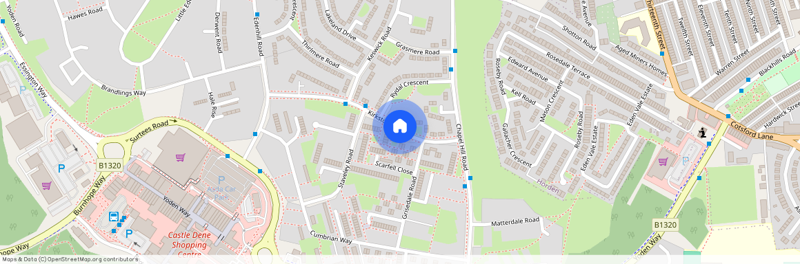 Kirkstone Avenue, Peterlee, Peterlee, Durham, SR8 5LJ