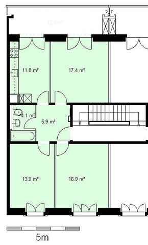 3 Zimmer, 70 m², 1. Stock - Photo 5