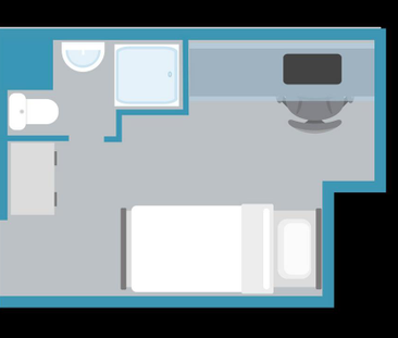 1 bedroom in a flat share to rent - Photo 1