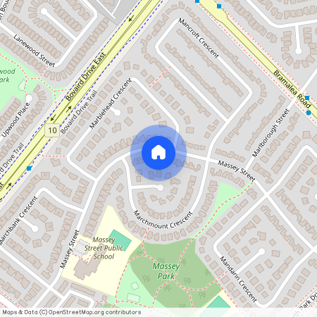 55 Massey Street, Brampton, Central Park