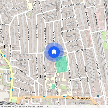 Aldensley Road, Brackenbury Village, W6