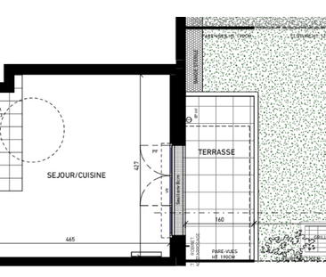 Studio Location meublée – Richelieu-Châtaigneraie – - Photo 1