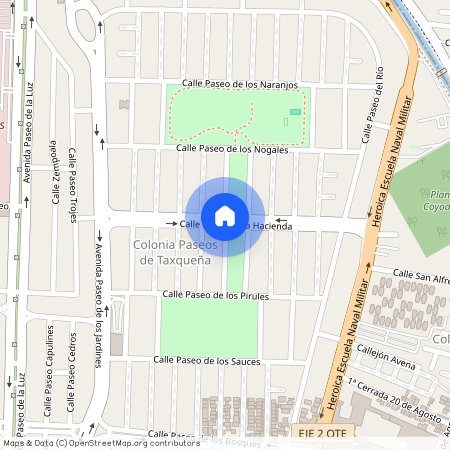 Ciudad de México, Paseo de los Fresnos, Coyoacán
