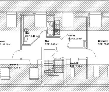 Gemütliches Wohnen am Mattenberg! 3 Zimmer im Dachgeschoss - Foto 2