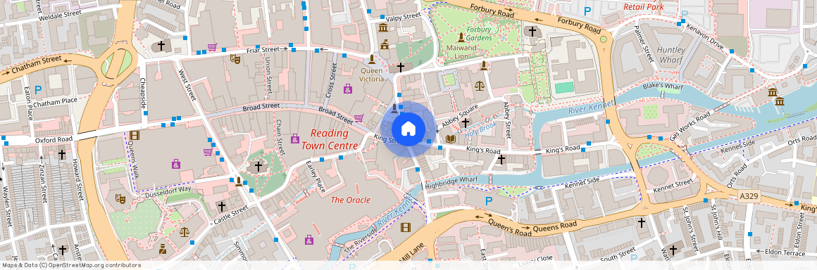 Reading, High Street, RG1 2EA, Berkshire