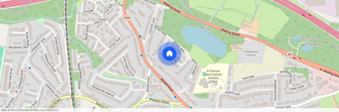 Nuthurst Drive, Cannock, Staffordshire, WS11