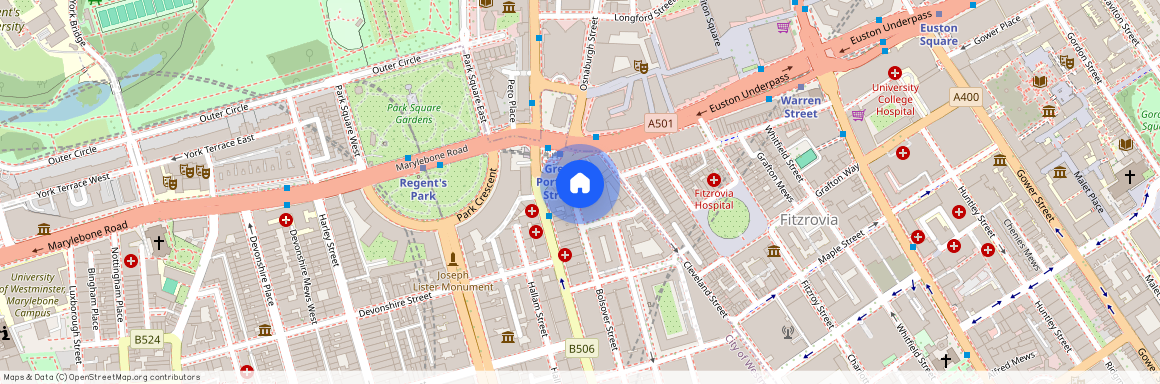 Bolsover Street, Fitzrovia, W1W